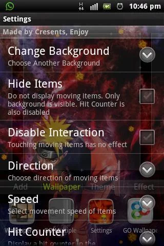 Free Download Naruto Kyuubi Mode Live Wallpaper Page 153845 (320 x 480)