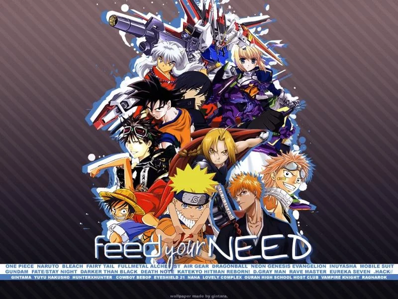 Free Download One Piece Naruto Bleach Fairy Tail Wallpaper Page 1542256 (800 x 600)