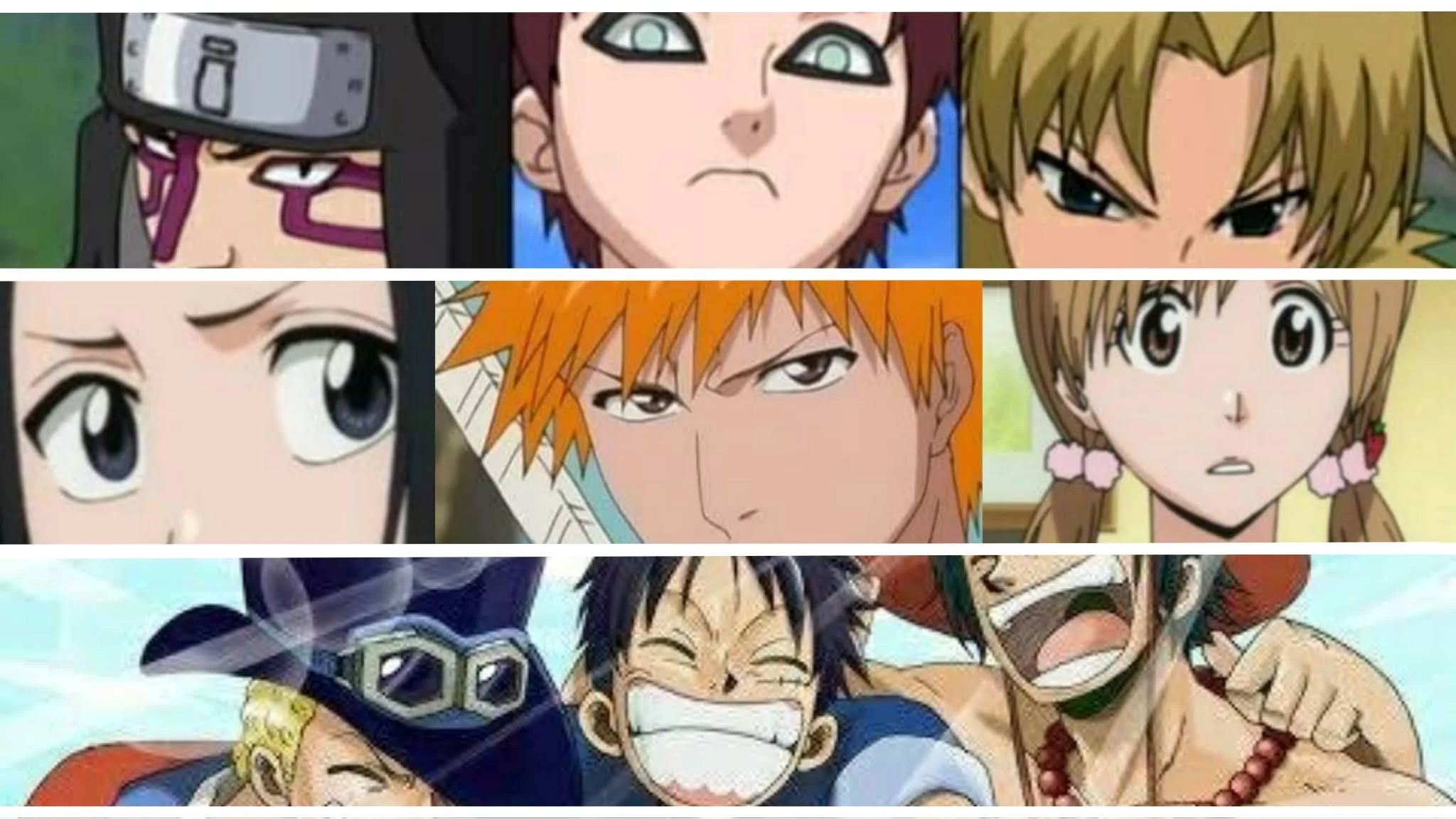 Free Download One Piece Naruto Bleach Fairy Tail Wallpaper Page 1542258 (2048 x 1152)