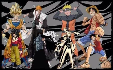 Free Download One Piece Naruto Bleach Wallpaper Page 1542285 (480 x 300)