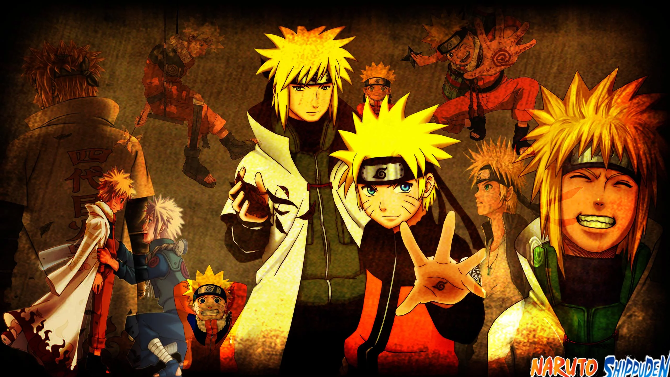 Free Download Naruto Y Minato Wallpaper Page 1550691 (2560 x 1440)