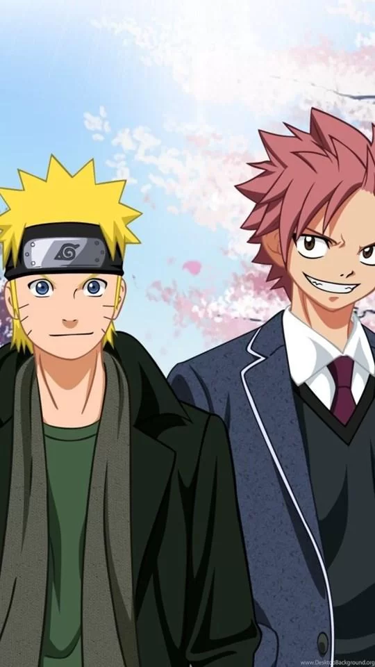 Free Download Natsu Naruto Ichigo Luffy Wallpaper Page 1550913 (540 x 960)