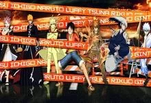 Free Download Natsu Naruto Ichigo Luffy Wallpaper Page 1550914 (220 x 150)