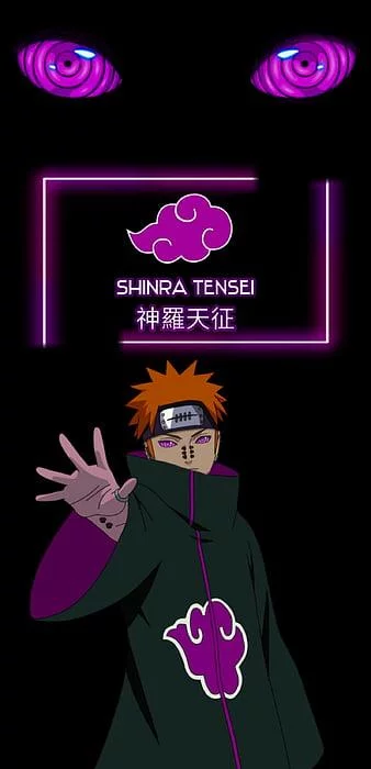 Free Download Purple Naruto Pain Wallpaper Page 1554763 (338 x 700)