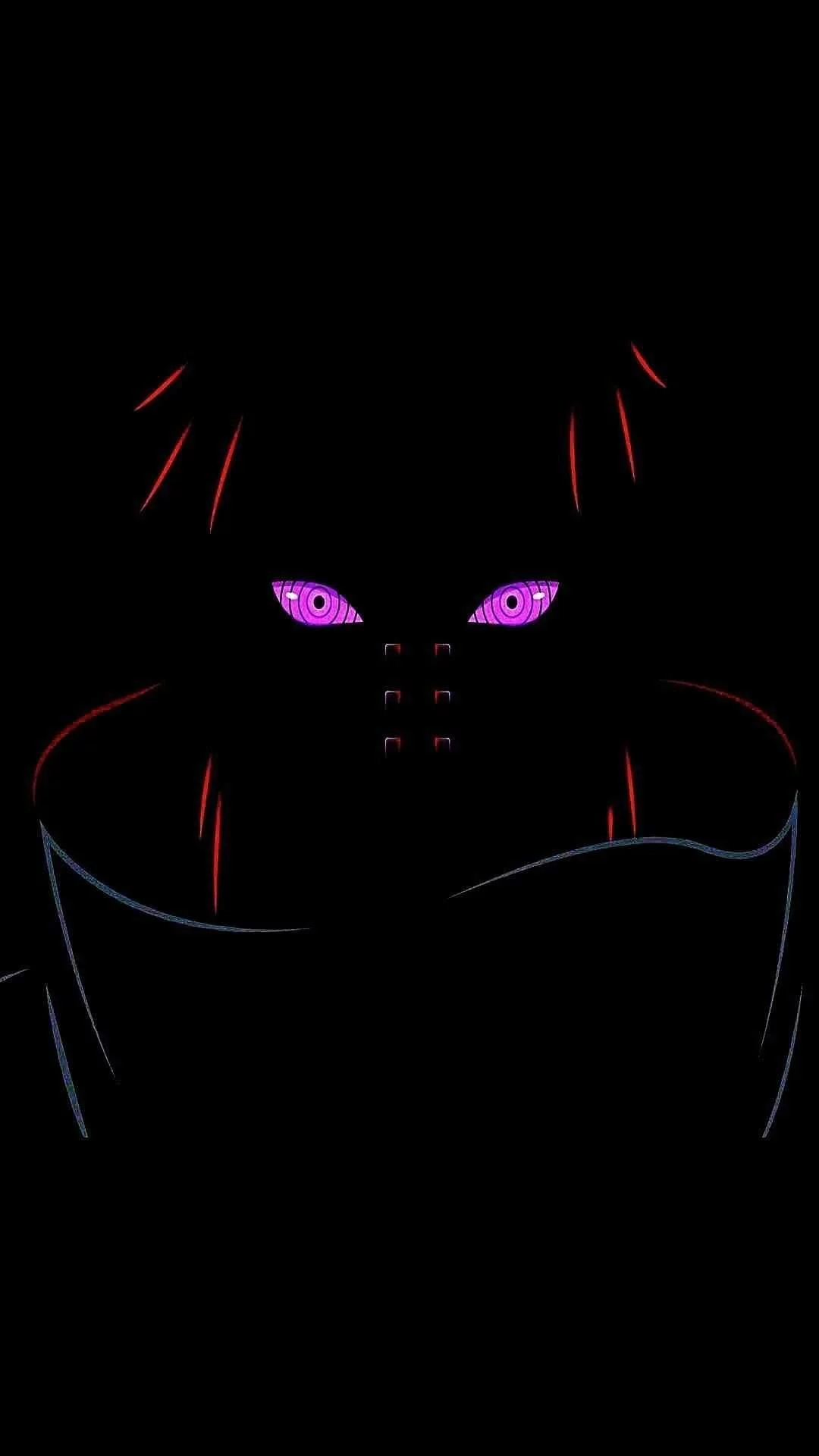 Free Download Pain Naruto Wallpaper Black And White Page 1556443 (1080 x 1920)