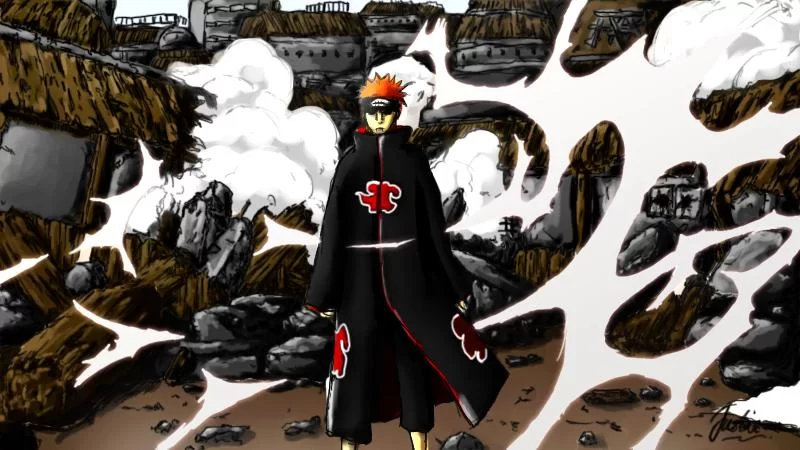 Free Download Pain Shinra Tensei Wallpaper Naruto Page 1561859 (800 x 450)