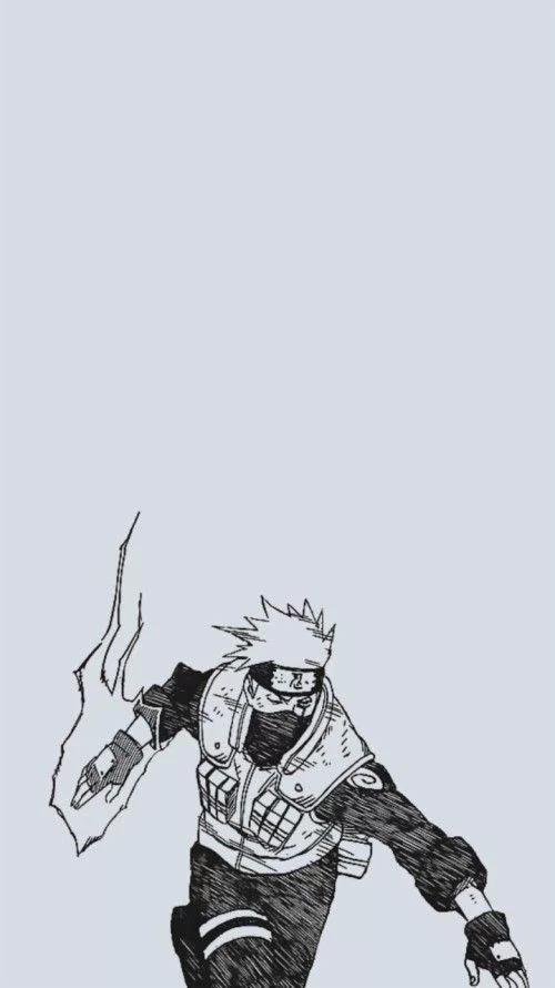 Free Download No Color Manga Naruto Wallpaper Page 1568473 (500 x 890)