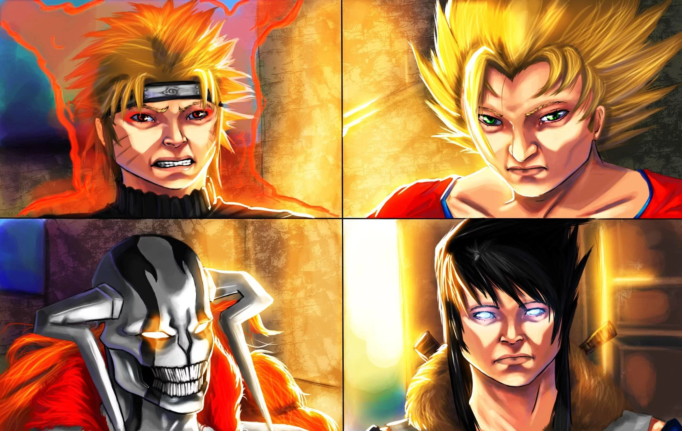 Free Download Dbz And Naruto Wallpaper Page 157273 (2373 x 1500)