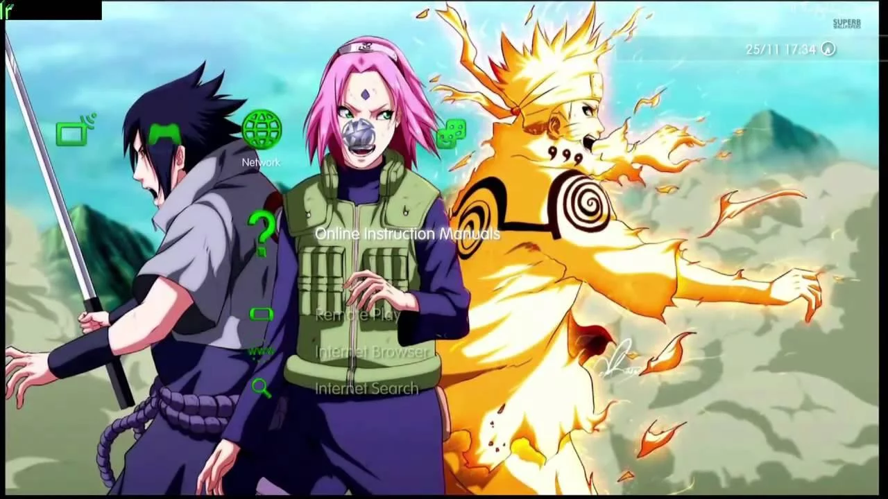 Free Download Ps3 Theme Wallpaper Naruto Page 1587717 (1280 x 720)