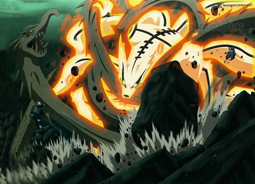 Free Download Nine Tails Naruto Cloak Chakra Wallpaper Page 1589039 (1000 x 721)