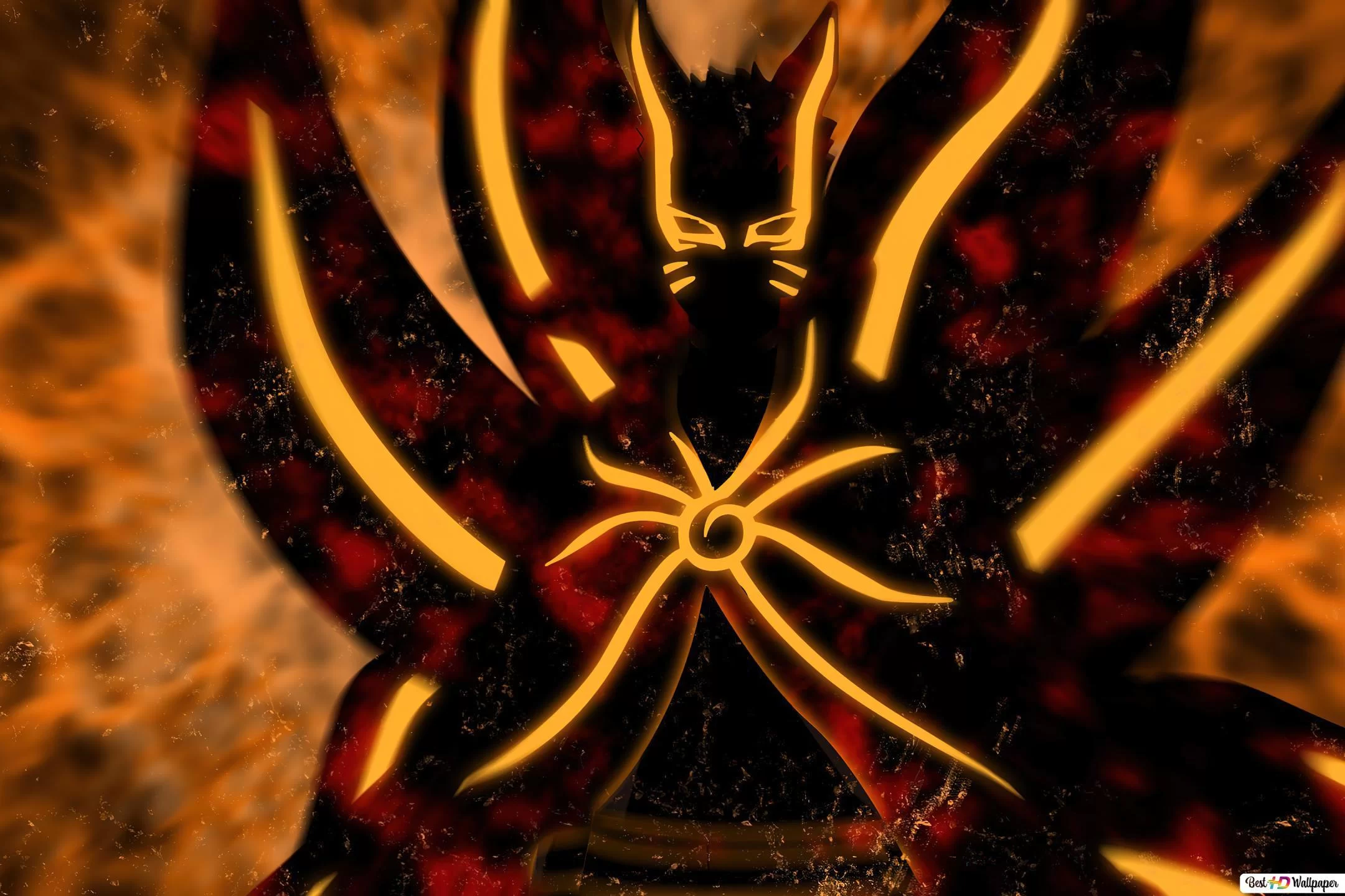 Free Download Nine Tails Naruto Cloak Chakra Wallpaper Page 1589044 (2160 x 1440)