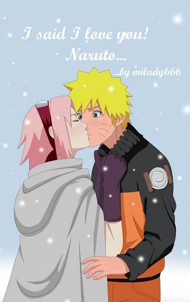 Free Download Wallpaper Naruto Dan Sakura Kiss Page 15899 (378 x 600)
