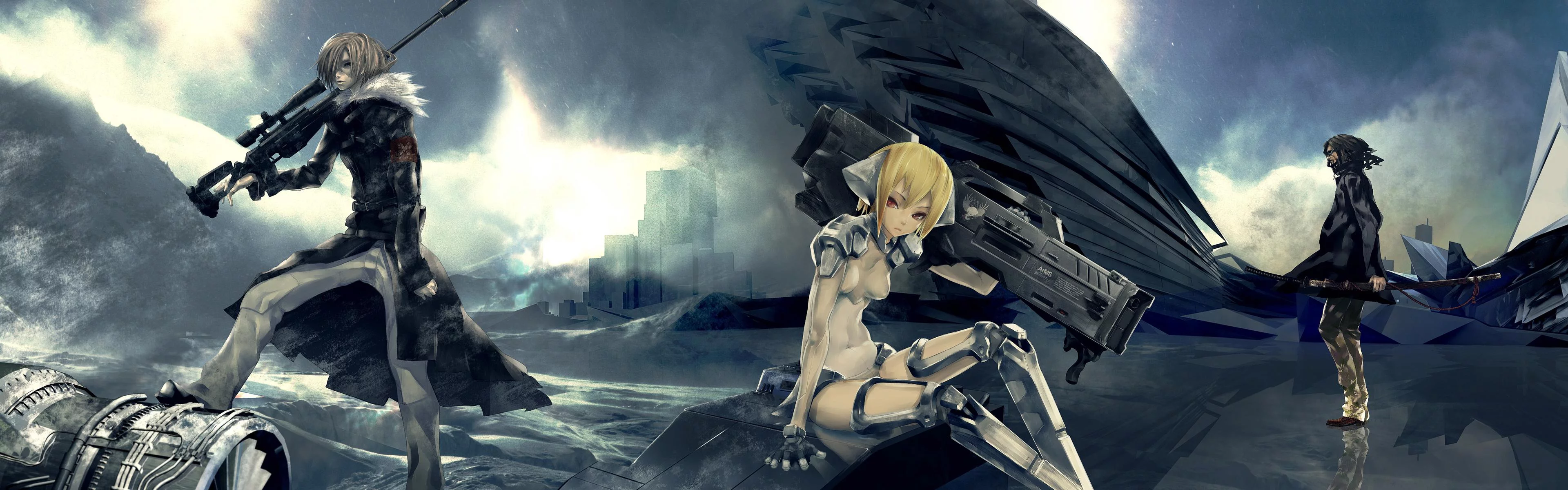Free Download Quad Monitor Wallpaper Naruto Page 1590192 (3840 x 1200)