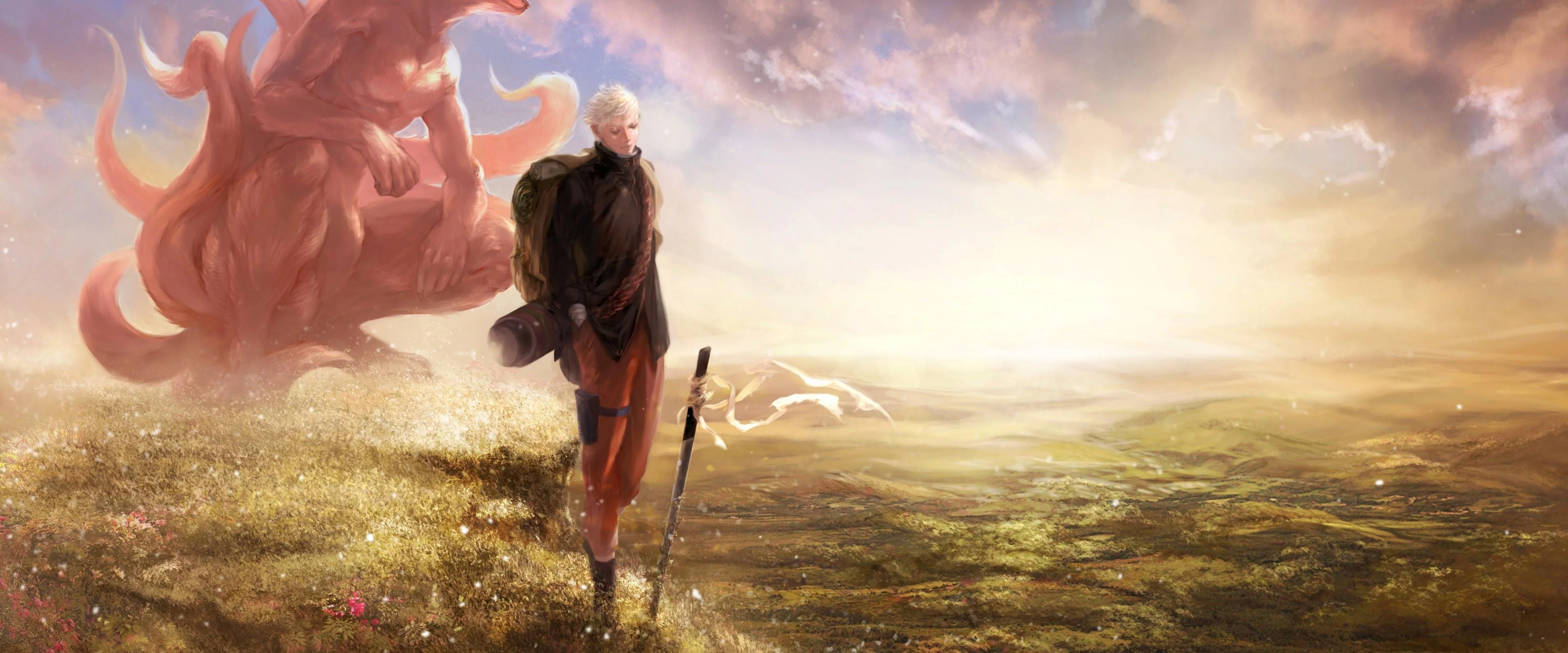 Free Download Quad Monitor Wallpaper Naruto Page 1590209 (3840 x 1600)