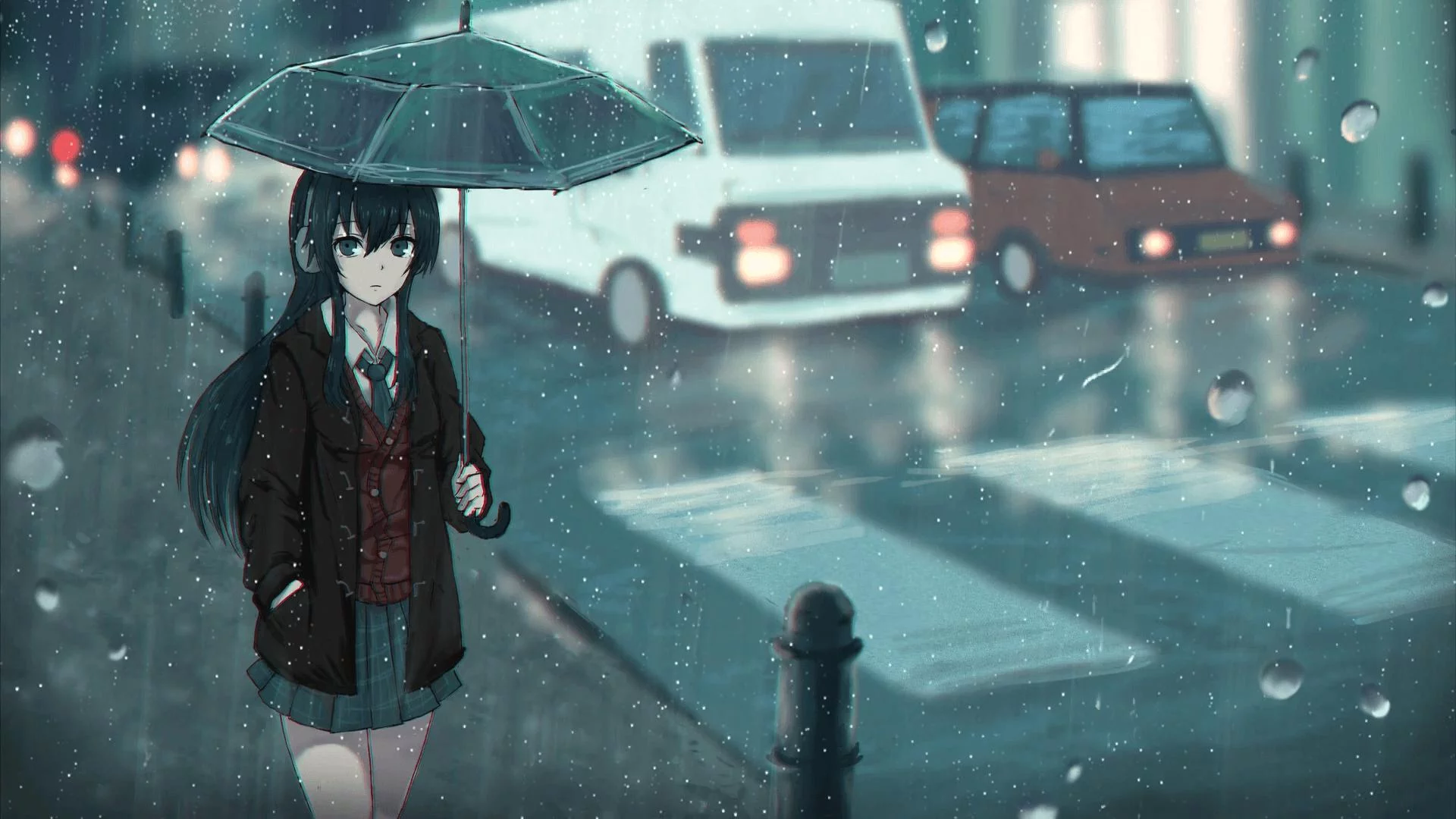 Free Download Rain Naruto Wallpaper 1920x1080 Page 1590258 (1920 x 1080)