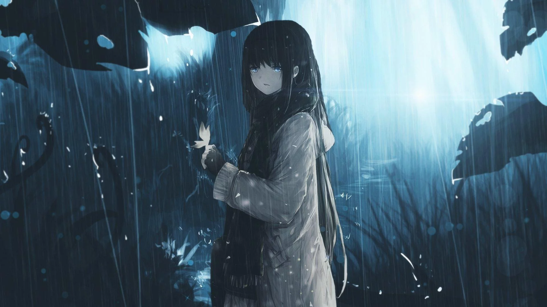 Free Download Rain Naruto Wallpaper 1920x1080 Page 1590275 (1920 x 1080)