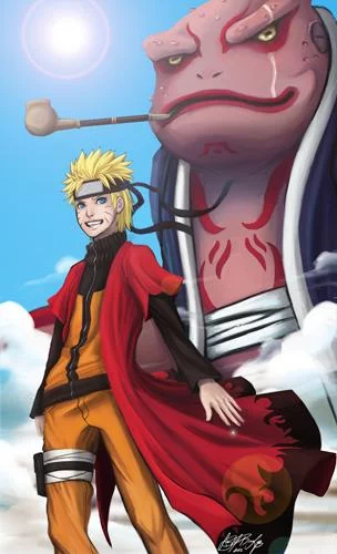Free Download Sage Naruto With The 4 Toads Wallpaper Page 1606844 (304 x 500)