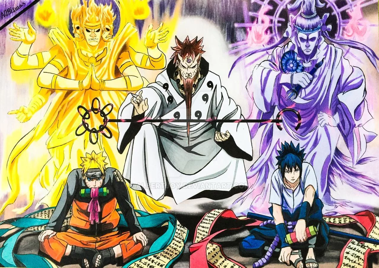 Free Download Naruto And Sasuke Sage Of Six Paths Mode Wallpaper Page 16086 (1280 x 904)