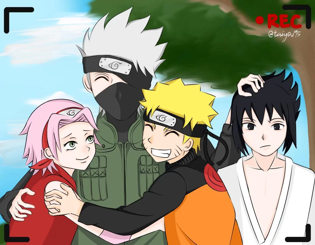 Free Download New Team 7 Naruto Wallpaper Page 1609831 (1080 x 840)