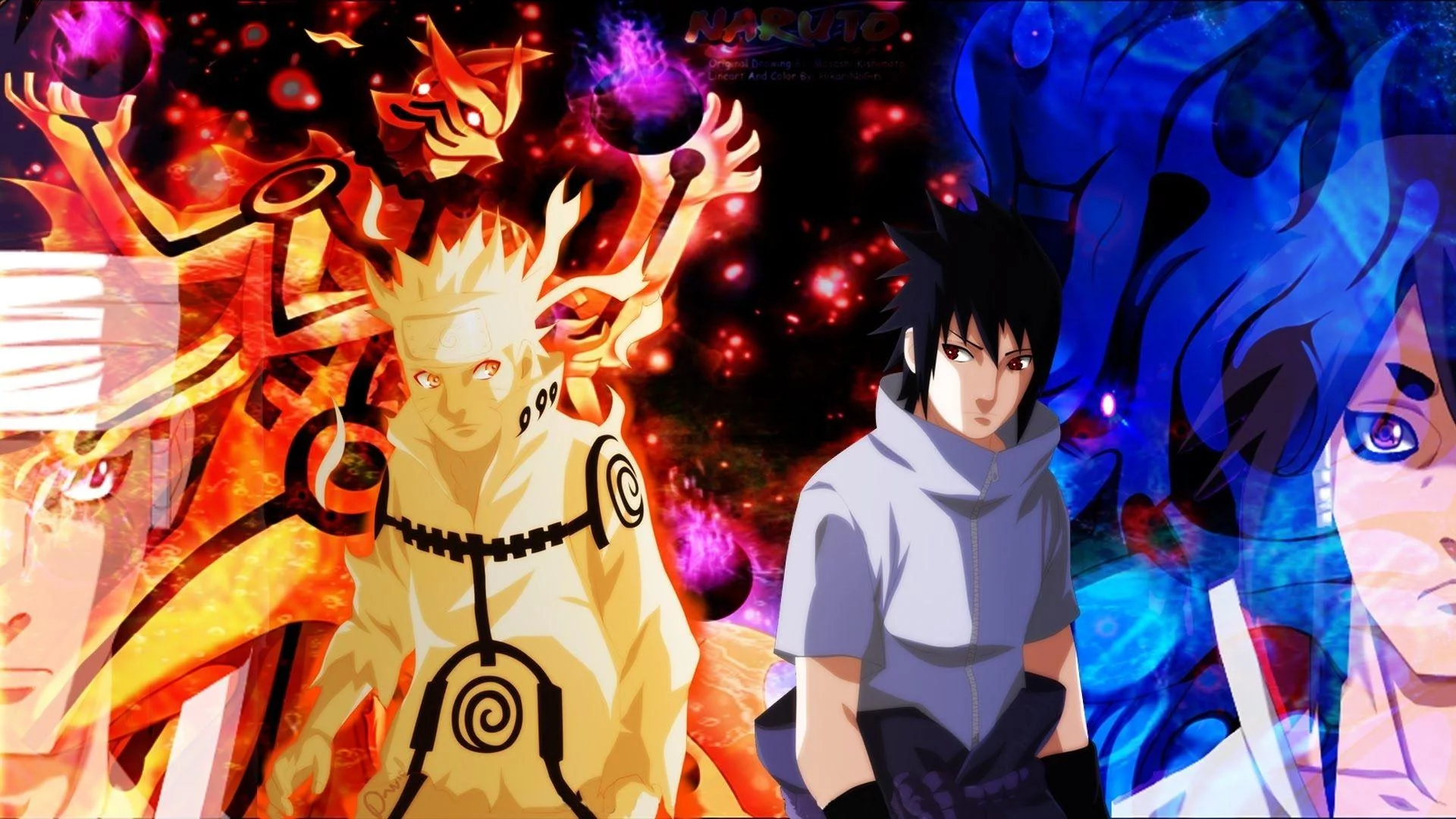 Free Download Naruto And Sasuke Desktop Wallpaper Page 16114 (1920 x 1080)