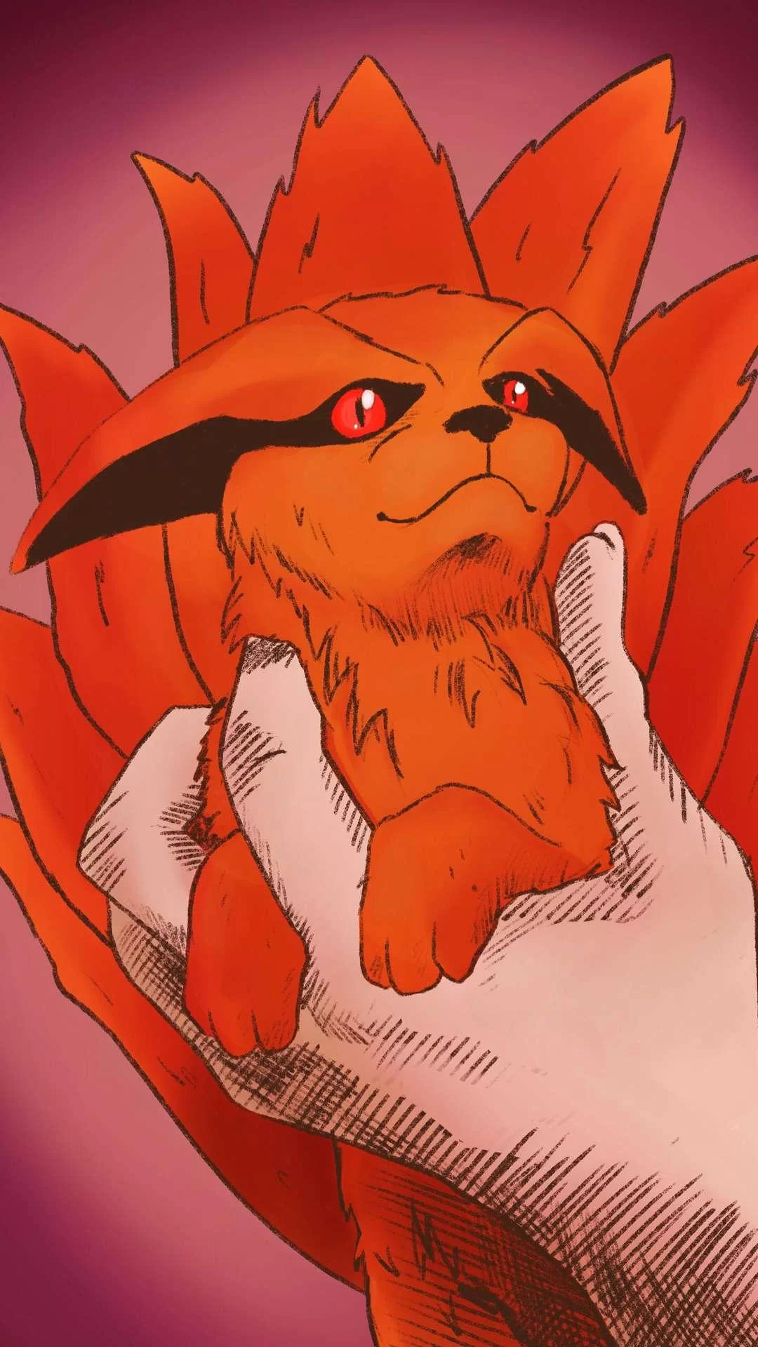 Free Download Nine Tail Beast Naruto Wallpaper Page 1612421 (1080 x 1920)
