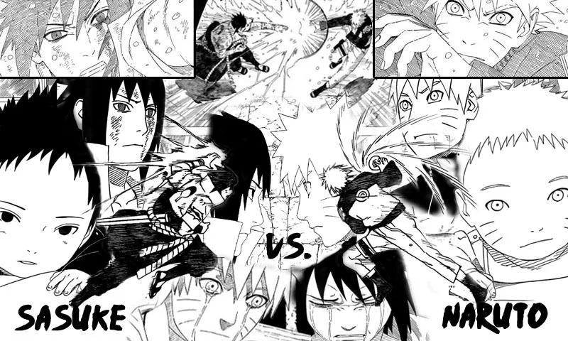 Free Download Sasuke And Naruto Hd Manga Wallpaper Page 1621665 (800 x 480)
