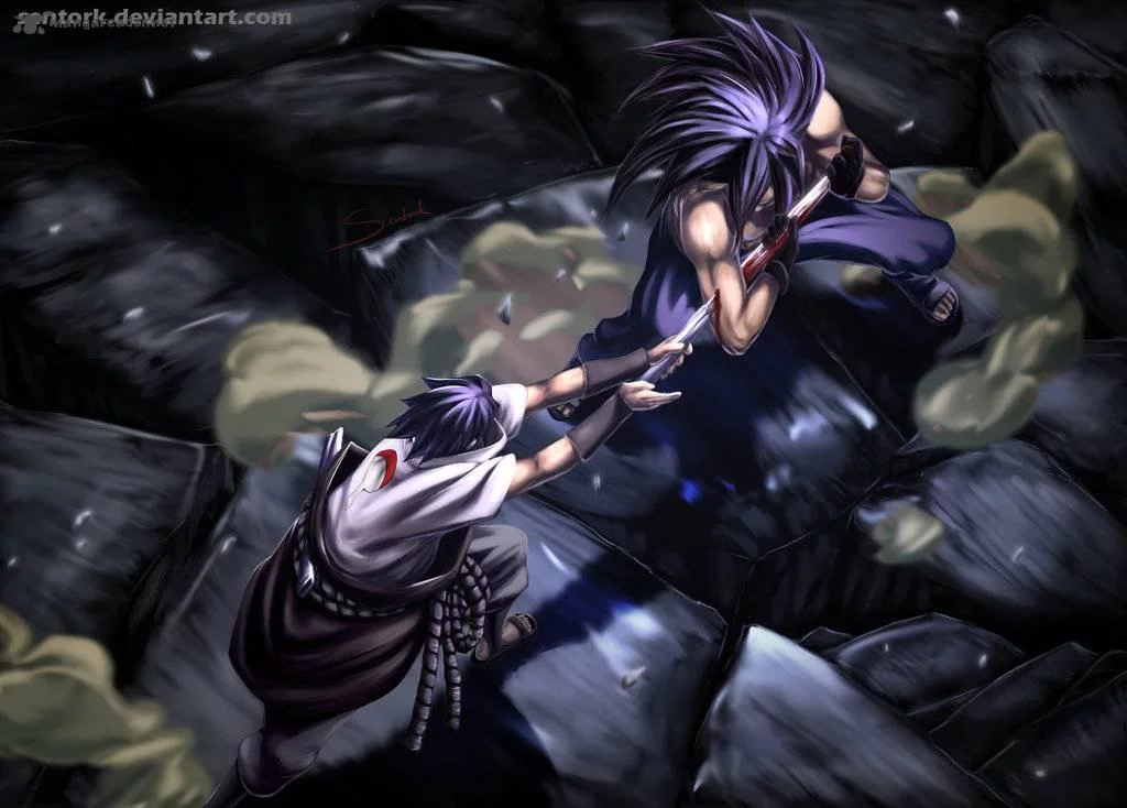 Free Download Sasuke Devil Vs Naruto Kyuubi Wallpaper Page 1627007 (1024 x 734)