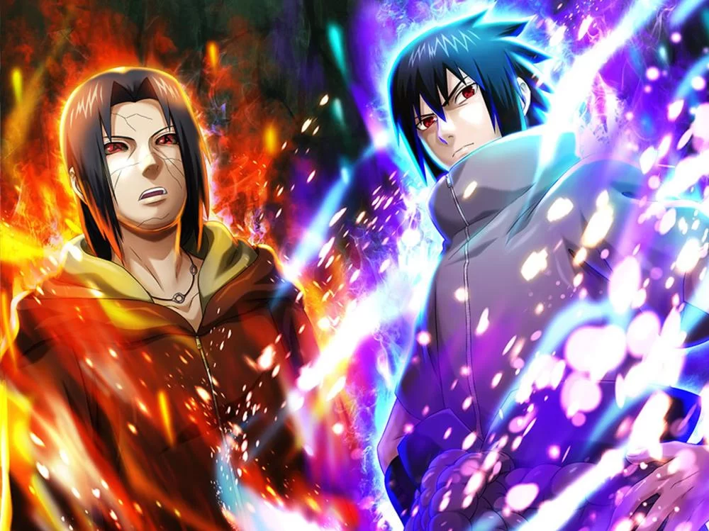 Free Download Sasuke Eternal Mangekyou Sharingan Vs Naruto Sage Mode Wallpaper Page 1627038 (1000 x 749)
