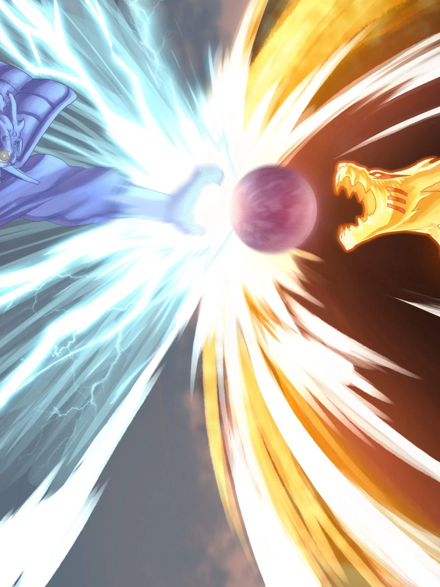 Free Download Sasuke Susanoo Vs Naruto Kyuubi Wallpaper Page 1632758 (1536 x 2048)