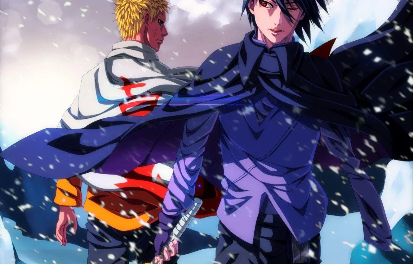Free Download Sasuke Uchiha And Naruto Uzumaki Hokage Wallpaper Page 1632792 (1332 x 850)