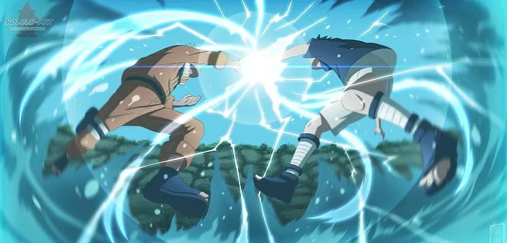 Free Download Wallpaper Naruto Uzumaki Vs Sasuke Uchiha Page 1635250 (728 x 349)
