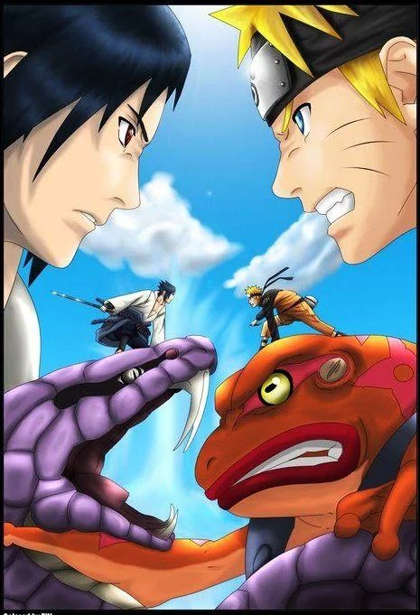 Free Download Sasuke Uchiha Vs Naruto Uzumaki Shippuden Wallpaper Page 1635334 (465 x 681)