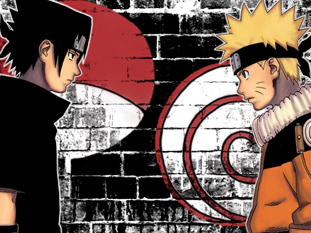 Free Download Sasuke Uchiha Vs Naruto Wallpaper Page 1638989 (1024 x 768)