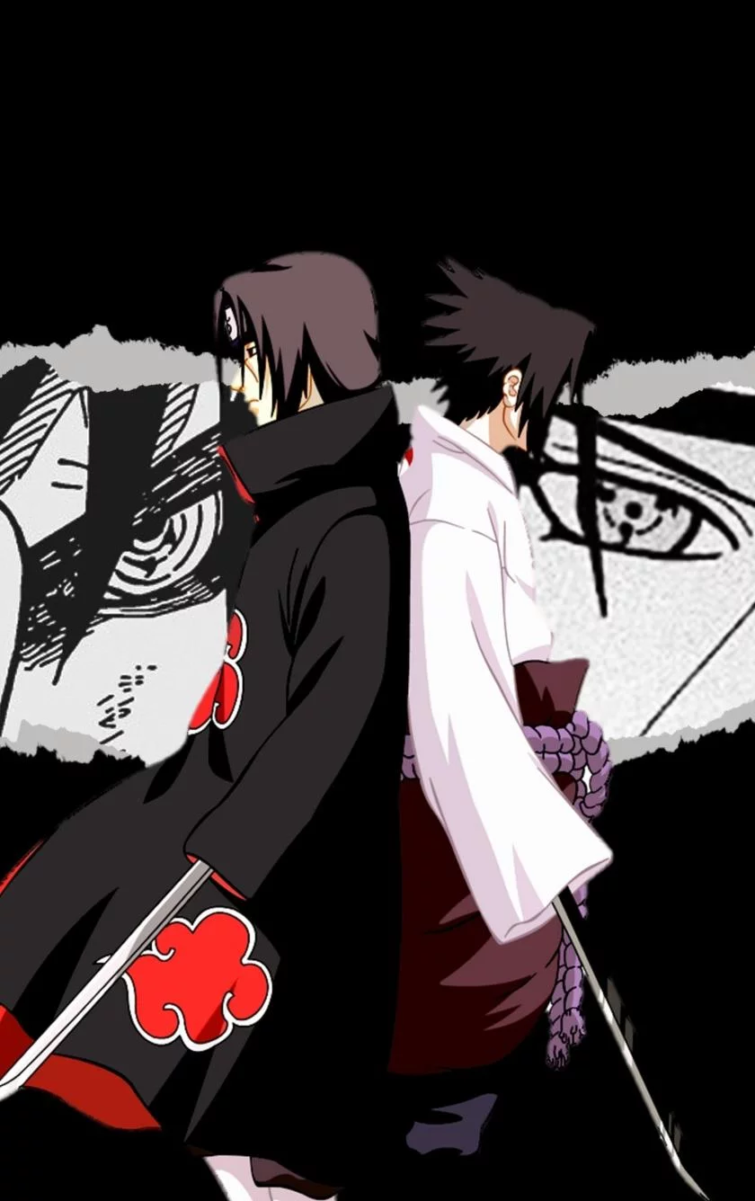 Free Download Sasuke Uchiha Vs Naruto Wallpaper Page 1638991 (840 x 1336)