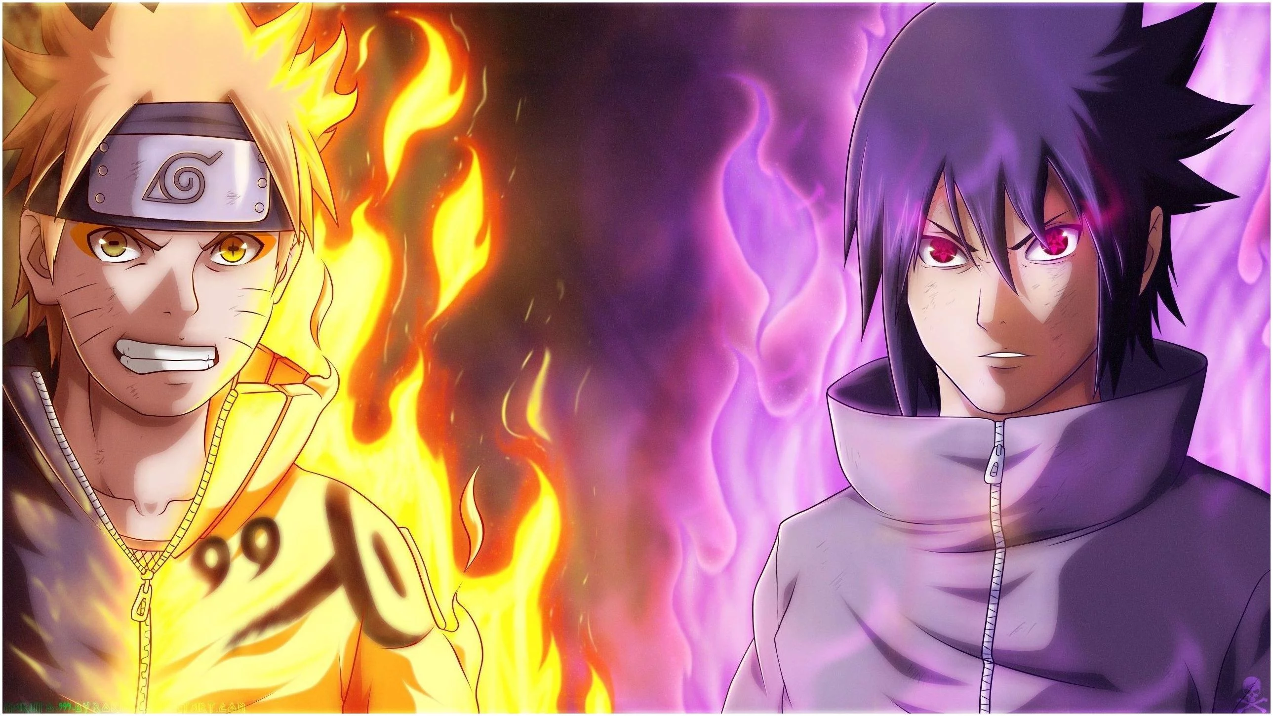 Free Download Sasuke Vs Naruto Wallpaper Phone Page 1639084 (2578 x 1450)