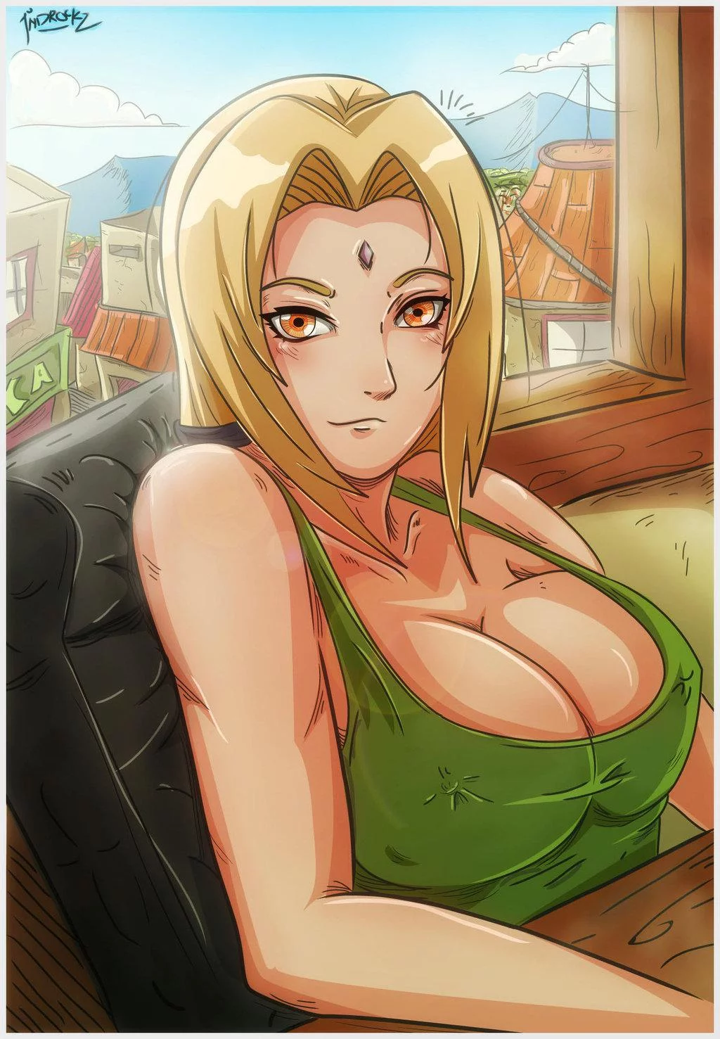Free Download Sexy Naruto Fan Art Wallpaper Page 1640254 (1024 x 1477)