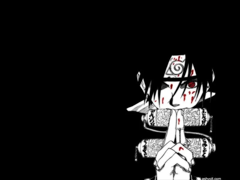 Free Download Simple Naruto Wallpaper Black And White Page 1646072 (800 x 600)