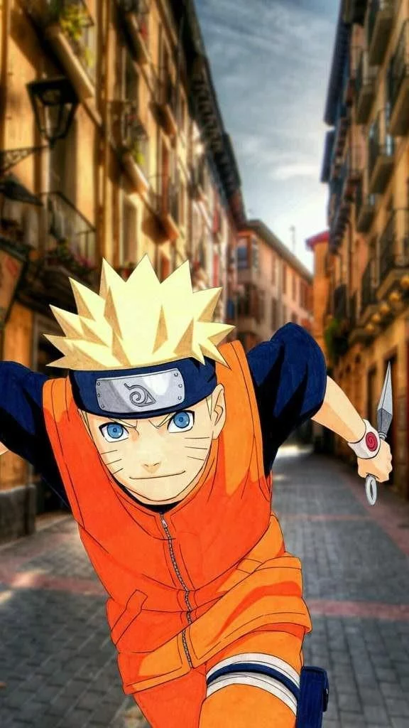Free Download Simple Orange Naruto Wallpaper Page 1651525 (576 x 1024)