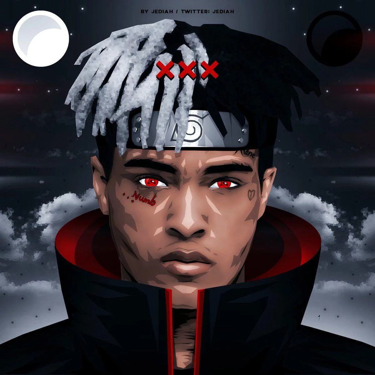 Free Download Ski Mask The Slump God Naruto Wallpaper Page 1652820 (1200 x 1200)