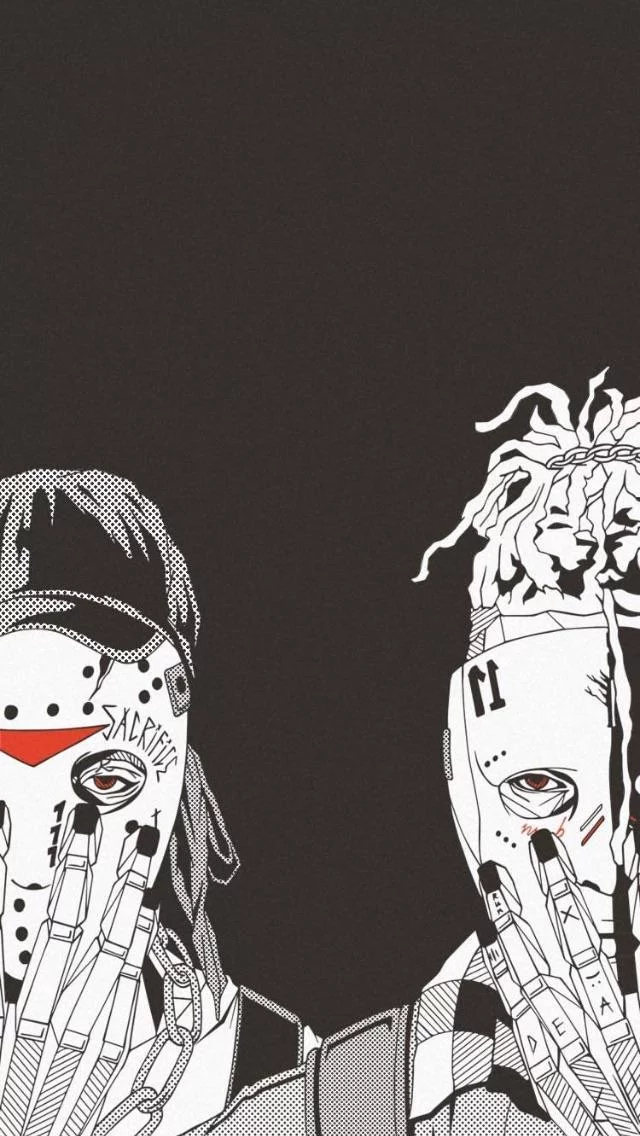Free Download Ski Mask The Slump God Naruto Wallpaper Page 1652825 (640 x 1136)