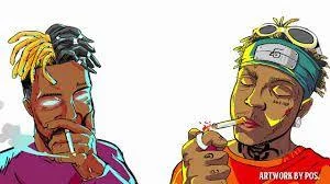 Free Download Ski Mask The Slump God Naruto Wallpaper Page 1652846 (300 x 168)