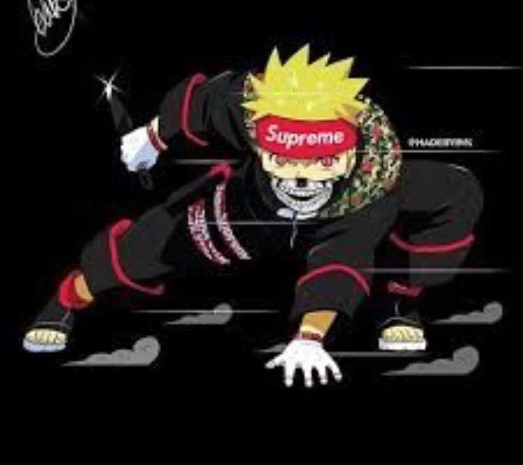 Free Download Supreme Naruto Swag Wallpaper Page 1656451 (750 x 668)
