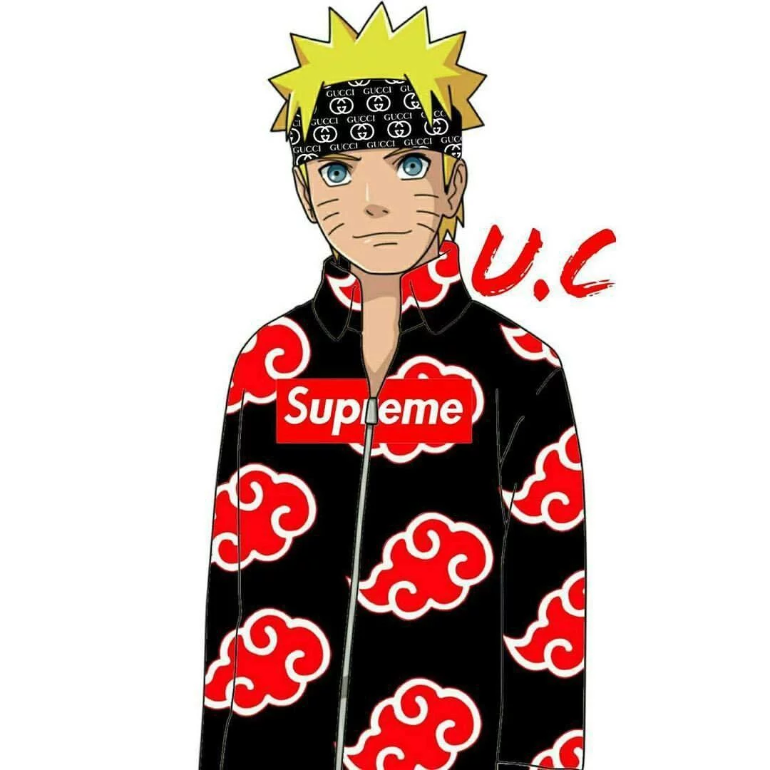 Free Download Swag Naruto Supreme Wallpaper Page 1662659 (1080 x 1080)