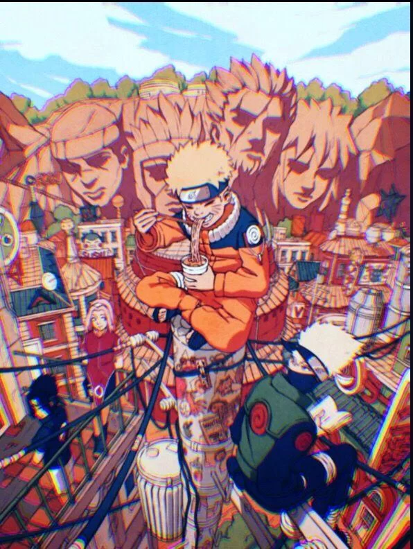 Free Download Naruto Young Team 7 Phone Wallpaper Page 1666708 (596 x 792)