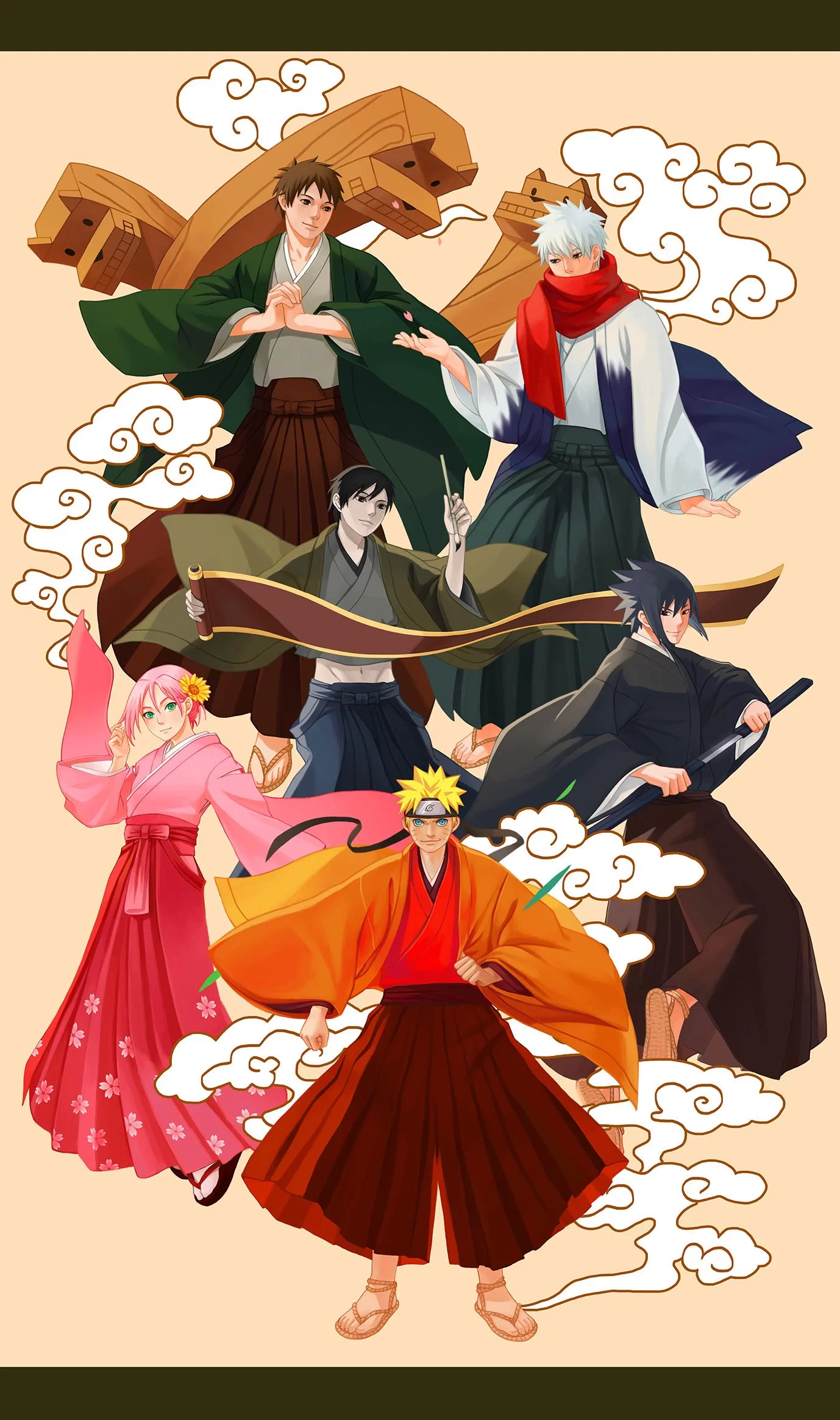 Free Download Naruto Young Team 7 Phone Wallpaper Page 1666723 (1378 x 2329)