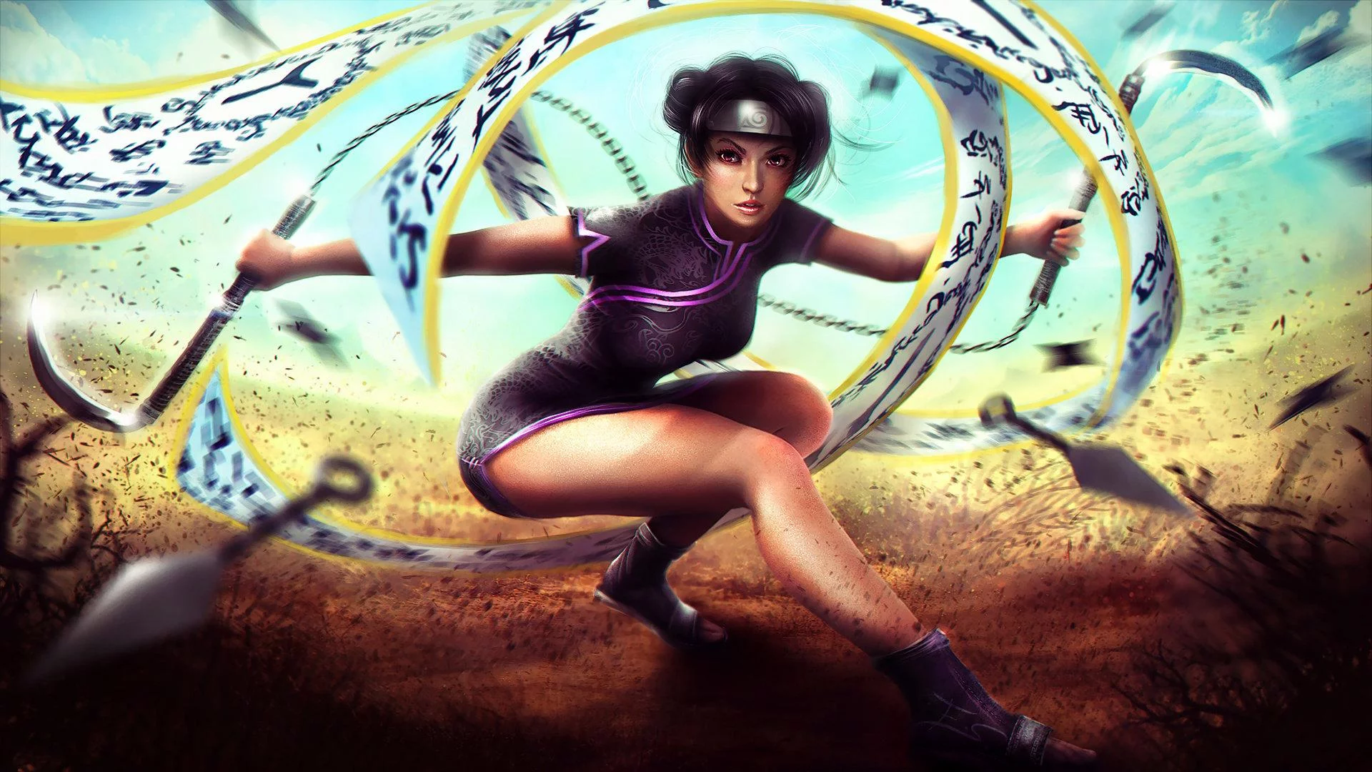 Free Download Tenten Naruto Wallpaper Laptop Page 1670766 (1920 x 1080)