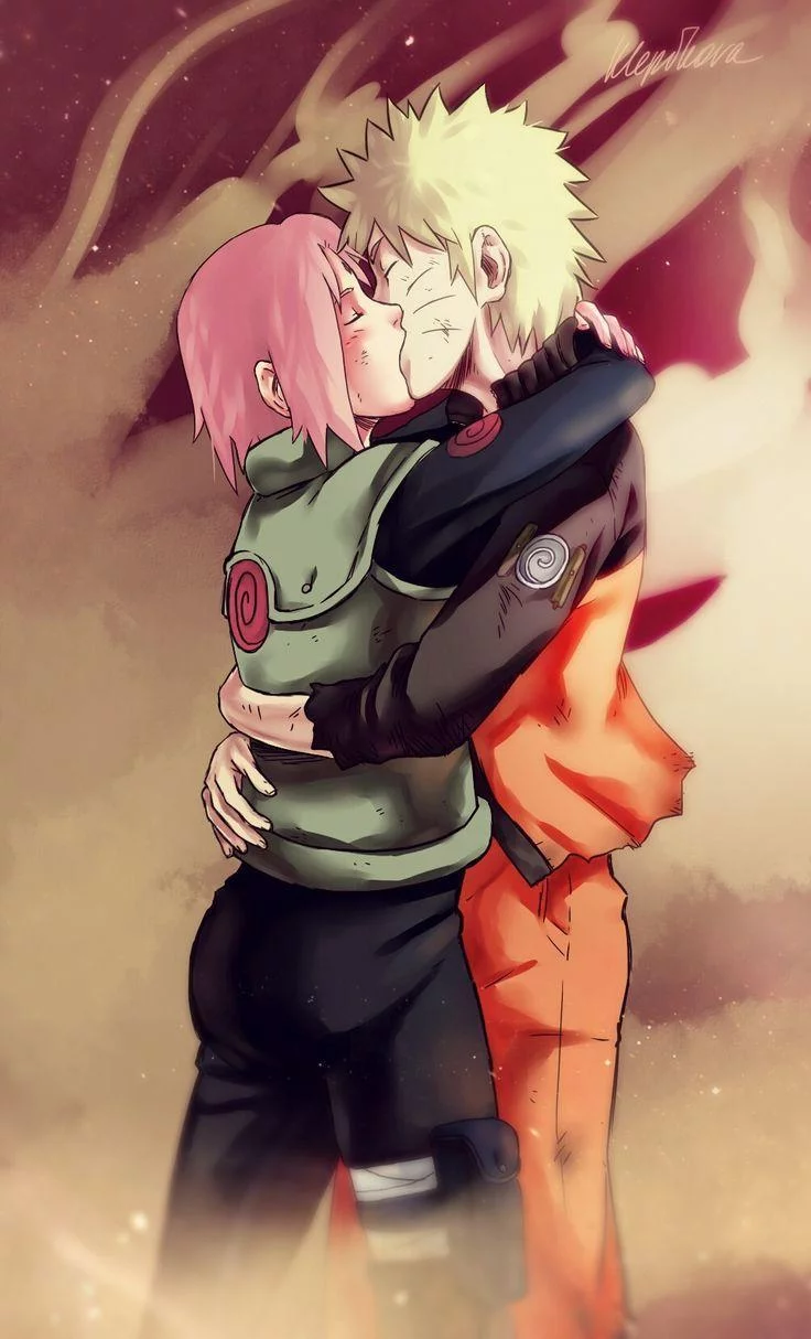 Free Download Wallpaper Naruto Dan Sakura Kiss Page 16794 (736 x 1214)