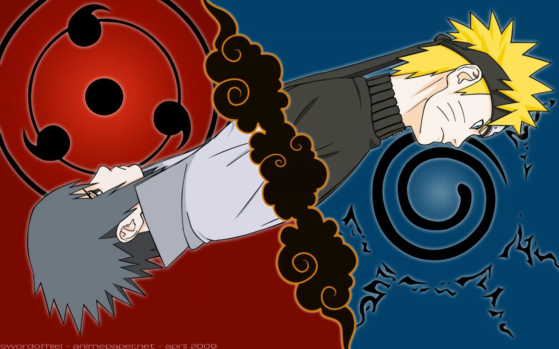Free Download Uchiha Sasuke Uzumaki Naruto Wallpaper Page 1685544 (1920 x 1200)