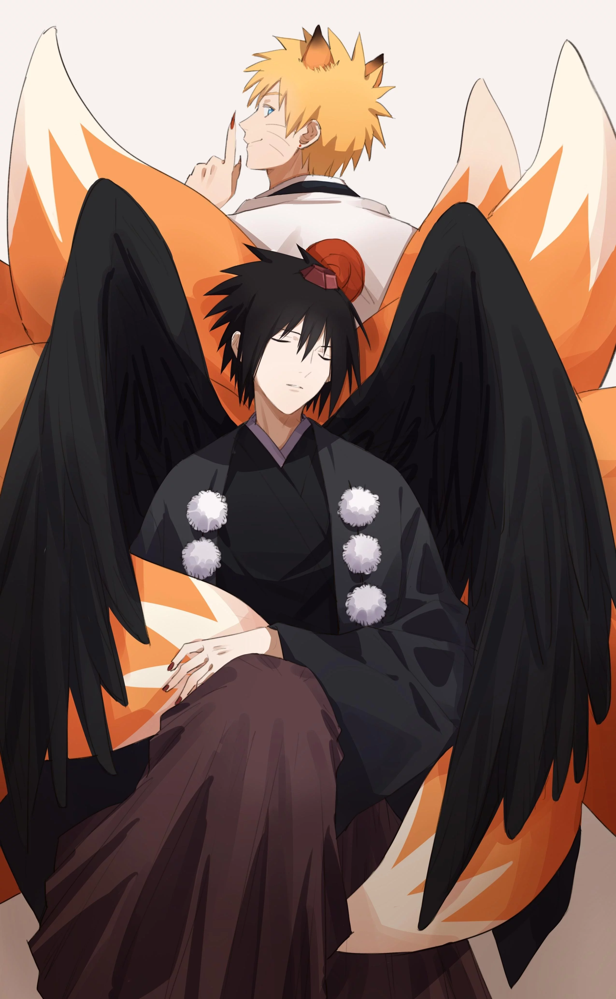 Free Download Uchiha Sasuke Uzumaki Naruto Wallpaper Page 1685587 (2550 x 4133)