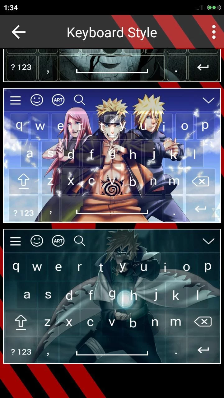 Free Download Download Wallpaper Keyboard Naruto Page 168567 (720 x 1280)